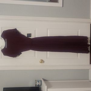 Lulu wrap maxi dress